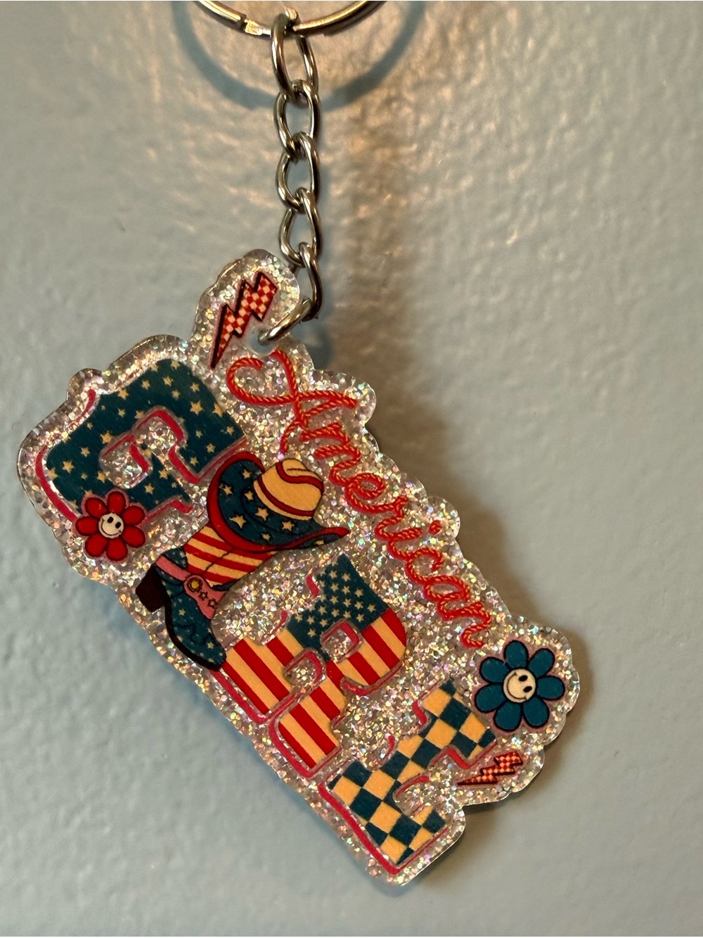 American Girl Keychain